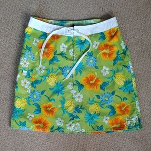 Y2K Immersion Research Tropical Board Skirt Size 8